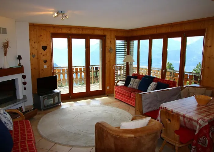 Balcons Du Soleil Y3 310 - Quiet 6 Pers Apartment Veysonnaz